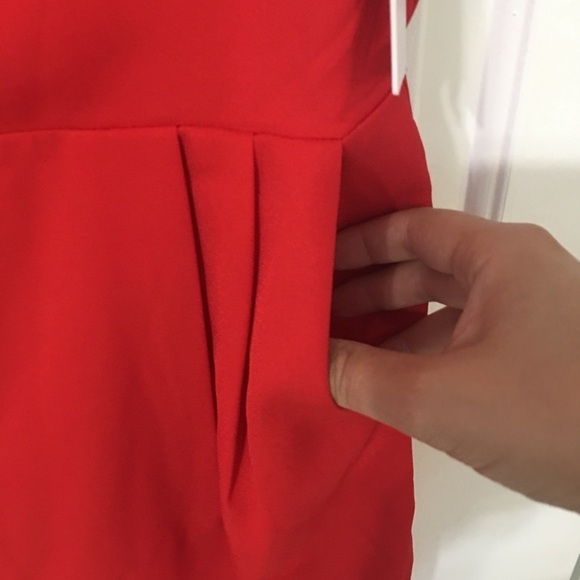 NWT Fable Red Mini Dress - Picture 4 of 6